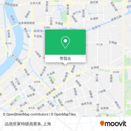 品燕世家特级燕窝条地图