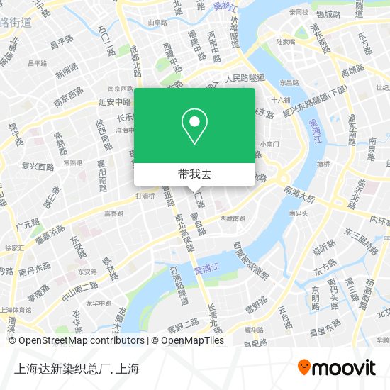 上海达新染织总厂地图