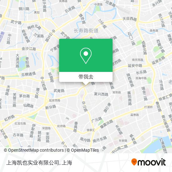 上海凯也实业有限公司地图