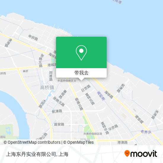 上海东丹实业有限公司地图
