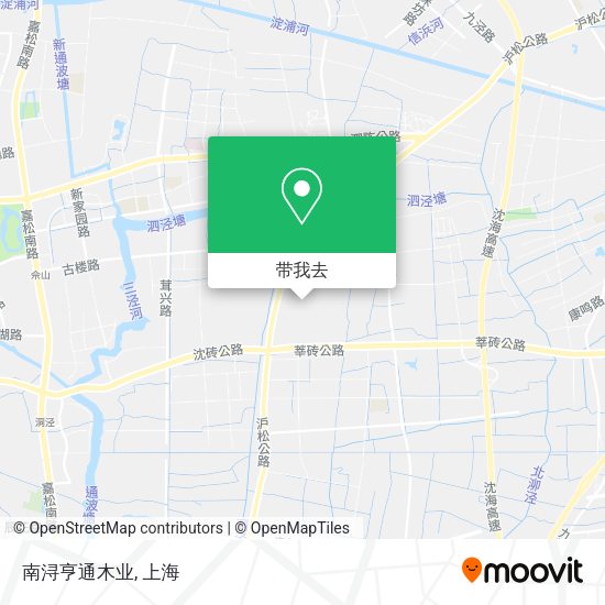 南浔亨通木业地图