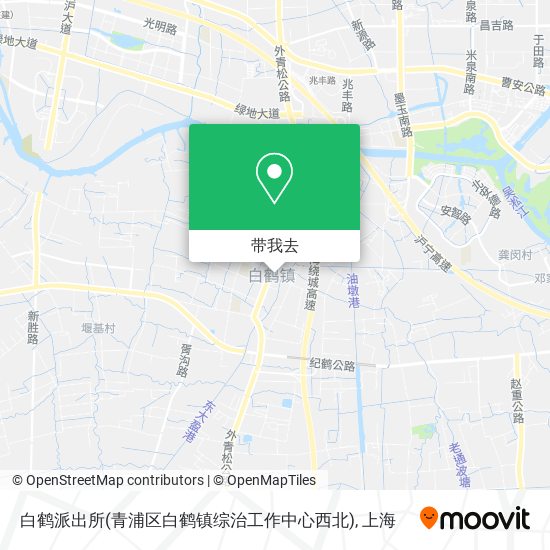 白鹤派出所(青浦区白鹤镇综治工作中心西北)地图