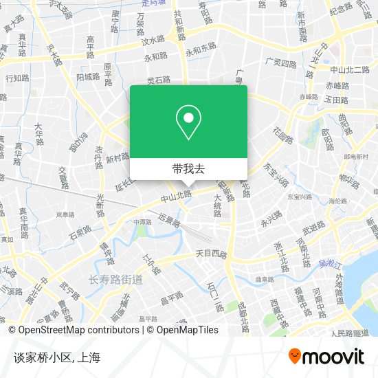 谈家桥小区地图