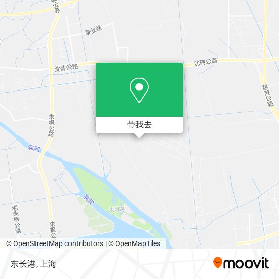 东长港地图