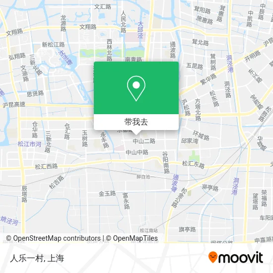 人乐一村地图