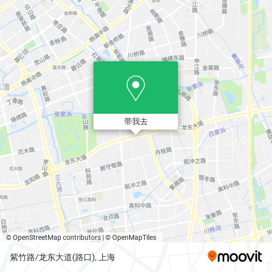 紫竹路/龙东大道(路口)地图