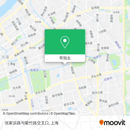 张家浜路与紫竹路交叉口地图