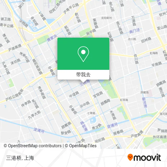 三港桥地图