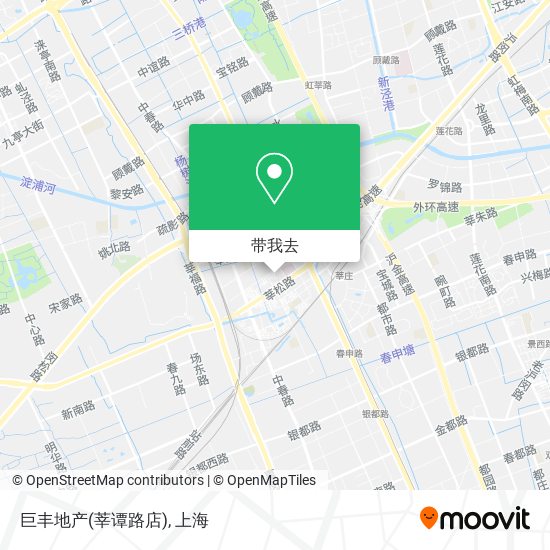 巨丰地产(莘谭路店)地图