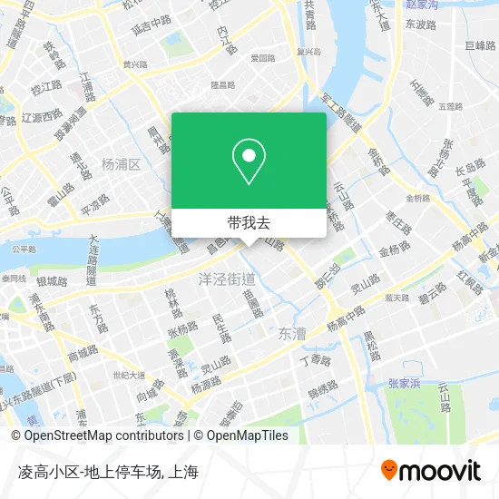 凌高小区-地上停车场地图