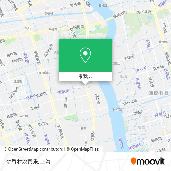 梦香村农家乐地图