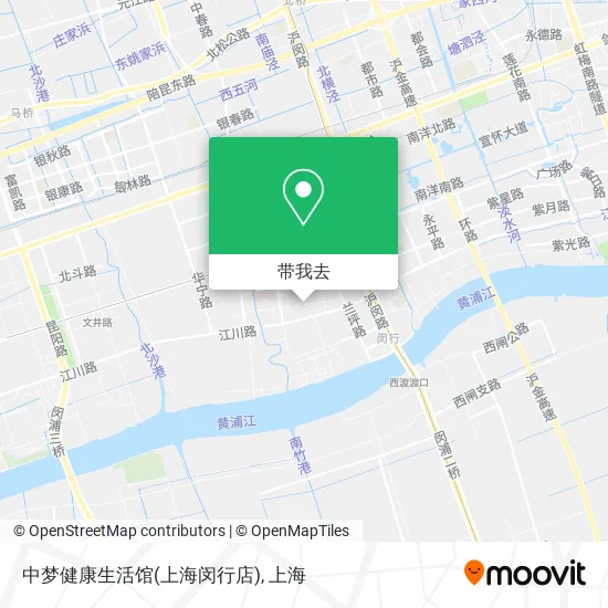 中梦健康生活馆(上海闵行店)地图