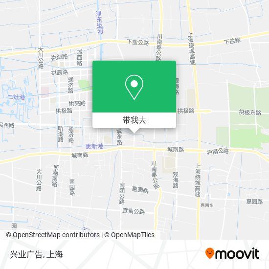 兴业广告地图