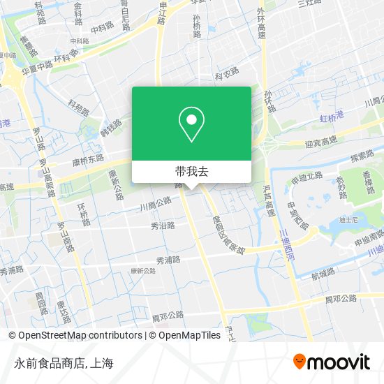 永前食品商店地图