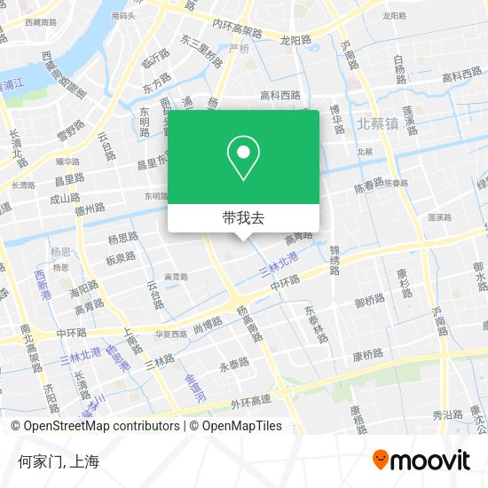 何家门地图