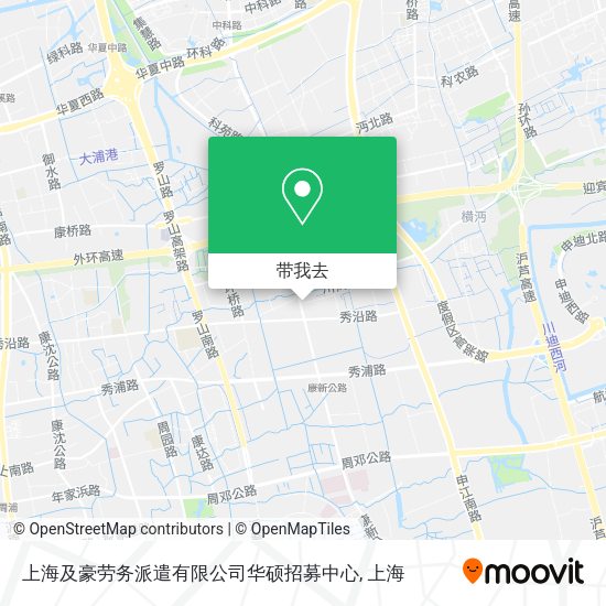 上海及豪劳务派遣有限公司华硕招募中心地图