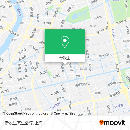 伊农生态生活馆地图