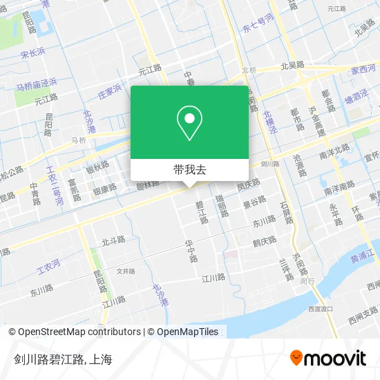 剑川路碧江路地图