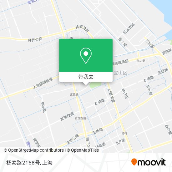 杨泰路2158号地图