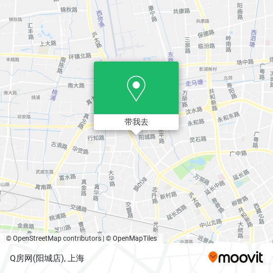 Q房网(阳城店)地图