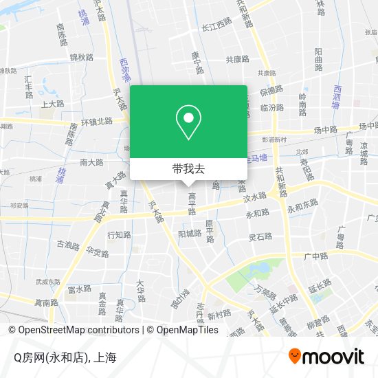 Q房网(永和店)地图