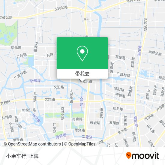 小余车行地图