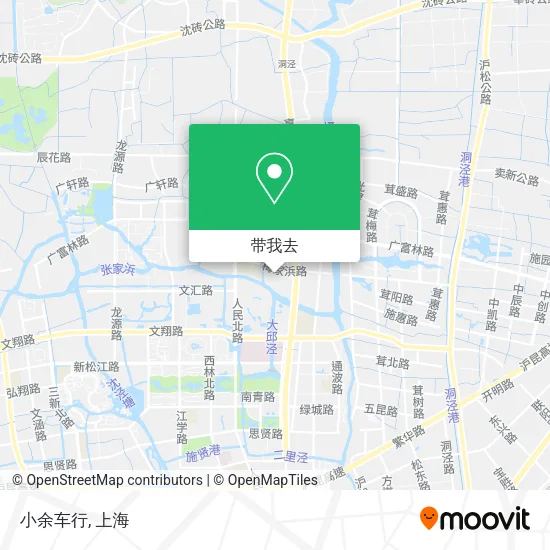 小余车行地图