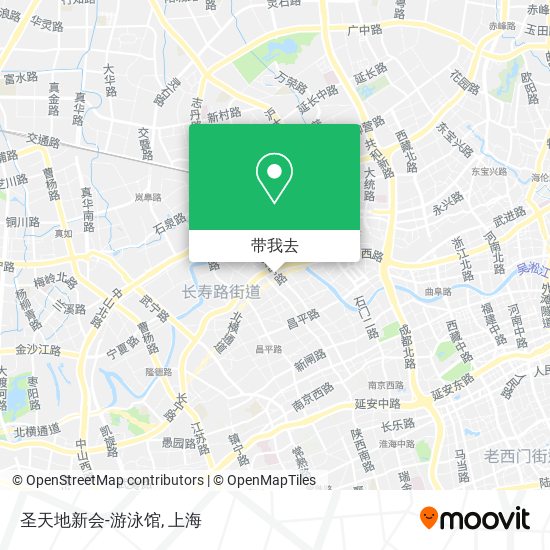 圣天地新会-游泳馆地图