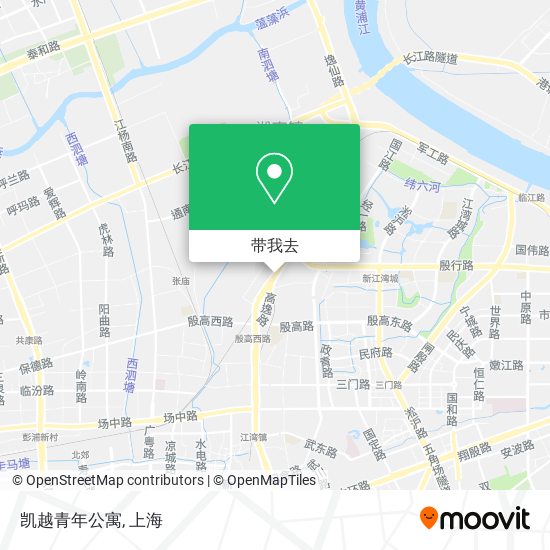 凯越青年公寓地图