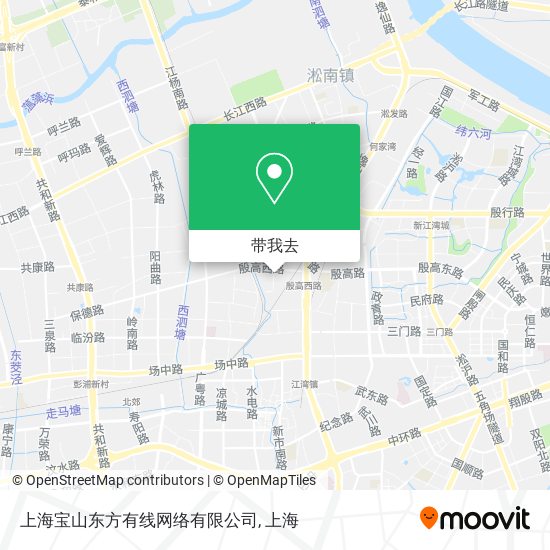 上海宝山东方有线网络有限公司地图