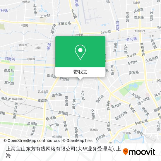 上海宝山东方有线网络有限公司(大华业务受理点)地图