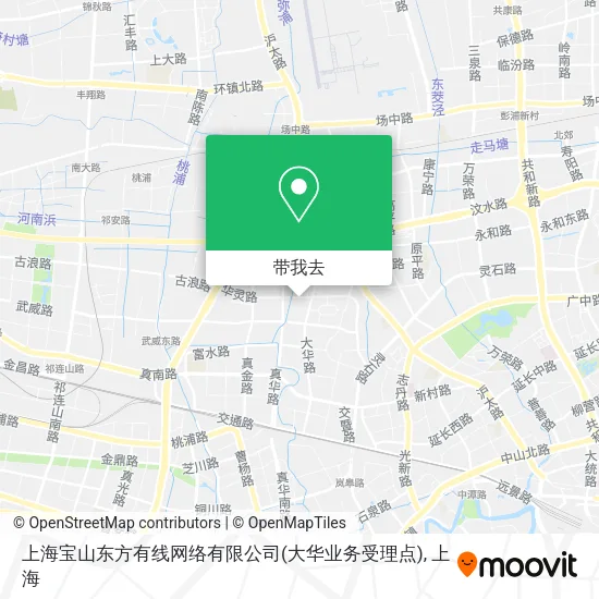 上海宝山东方有线网络有限公司(大华业务受理点)地图