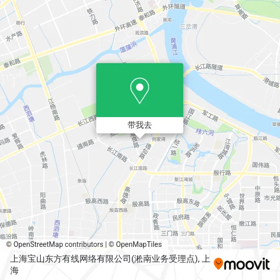 上海宝山东方有线网络有限公司(淞南业务受理点)地图