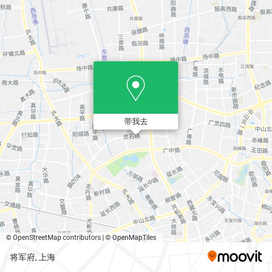 将军府地图