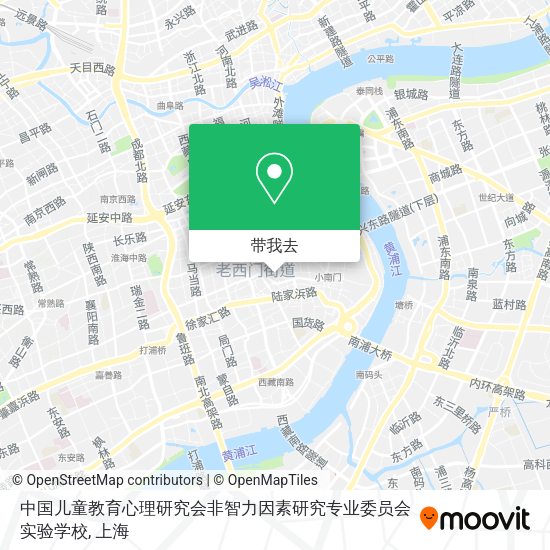 中国儿童教育心理研究会非智力因素研究专业委员会实验学校地图