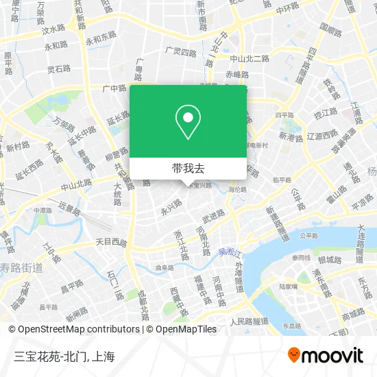 三宝花苑-北门地图