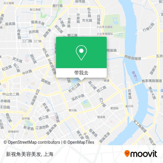 新视角美容美发地图