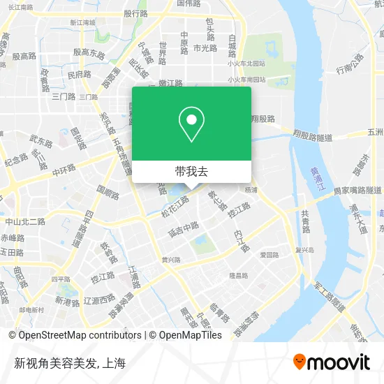 新视角美容美发地图
