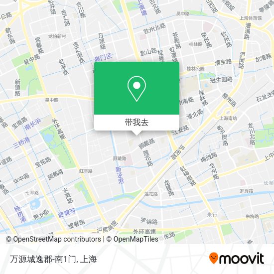 万源城逸郡-南1门地图