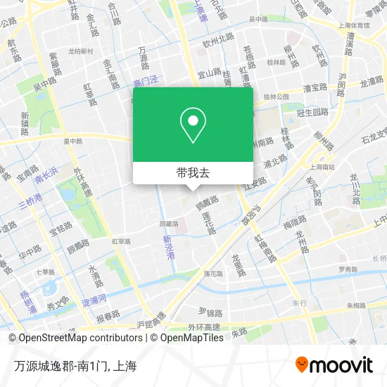 万源城逸郡-南1门地图