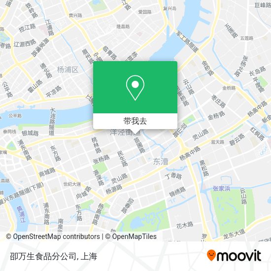 卲万生食品分公司地图