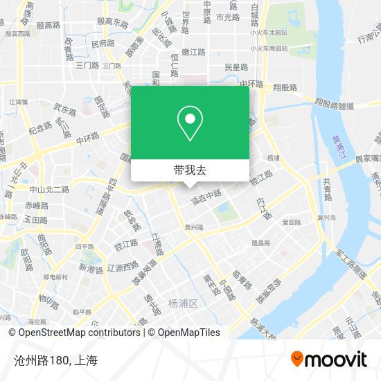 沧州路180地图