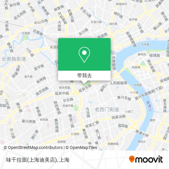 味千拉面(上海迪美店)地图