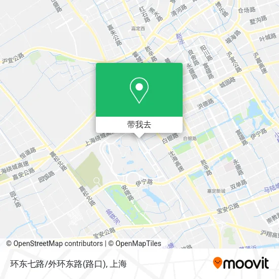 环东七路/外环东路(路口)地图