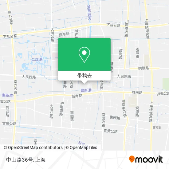 中山路36号地图