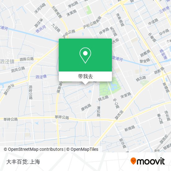 大丰百货地图