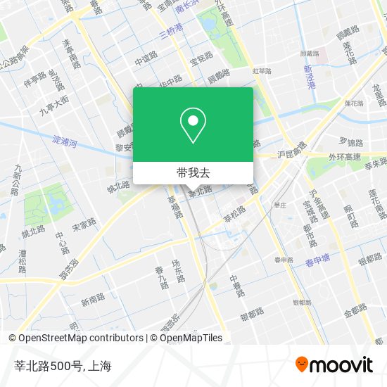 莘北路500号地图