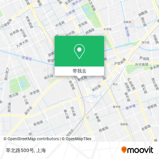 莘北路500号地图