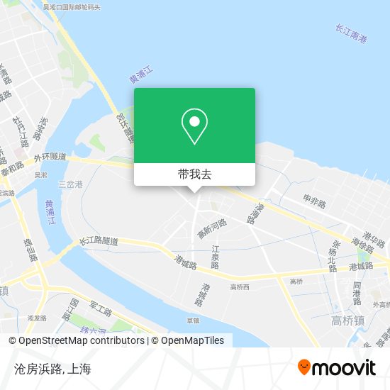 沧房浜路地图