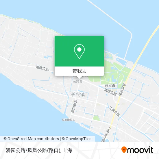 潘园公路/凤凰公路(路口)地图